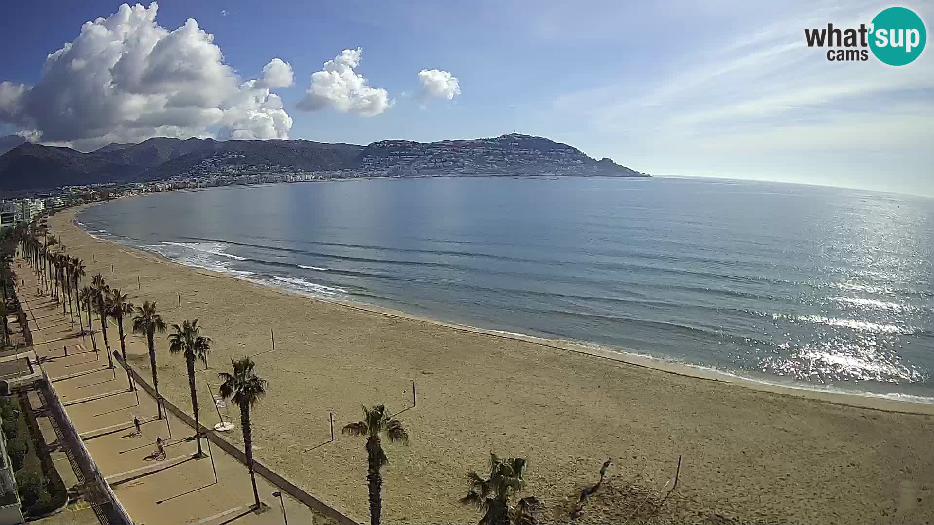 LIVEcam Roses plage Costa Brava – Hotel Montecarlo webcam Espagne