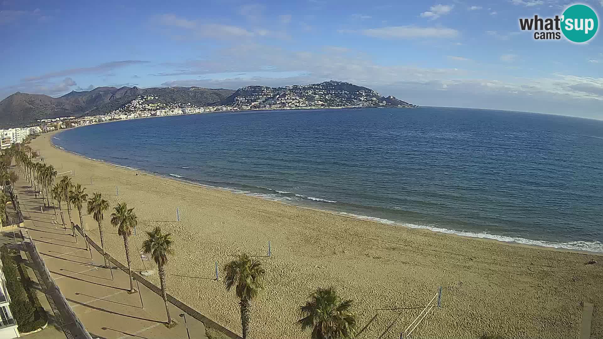 Roses camera en vivo playa Costa Brava- Hotel MonteCarlo