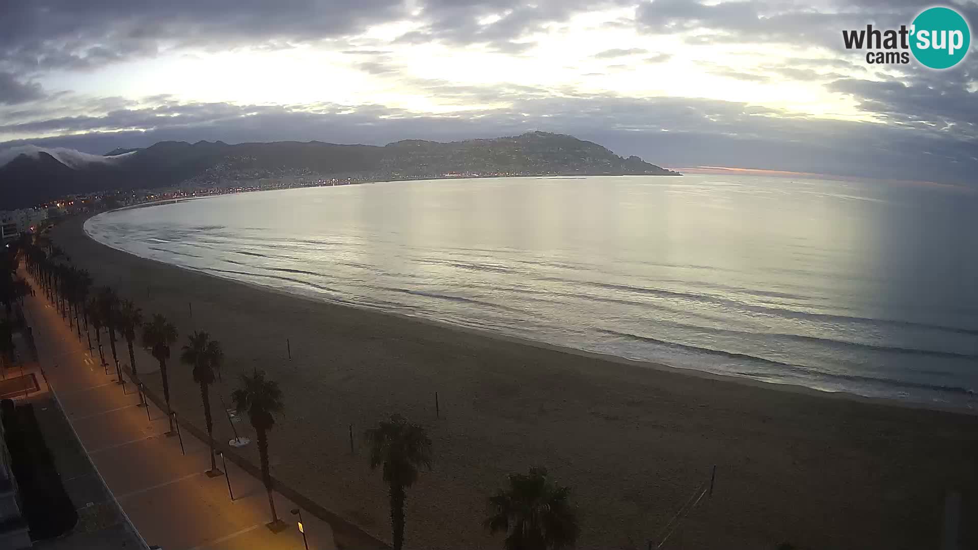 Webcam Costa Brava Roses Strand – Montecarlo Hotel livecam Spanien