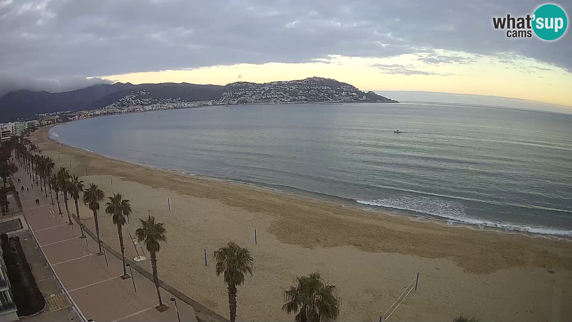 Live cam Roses  – Costa Brava spiaggia – Hotel MonteCarlo