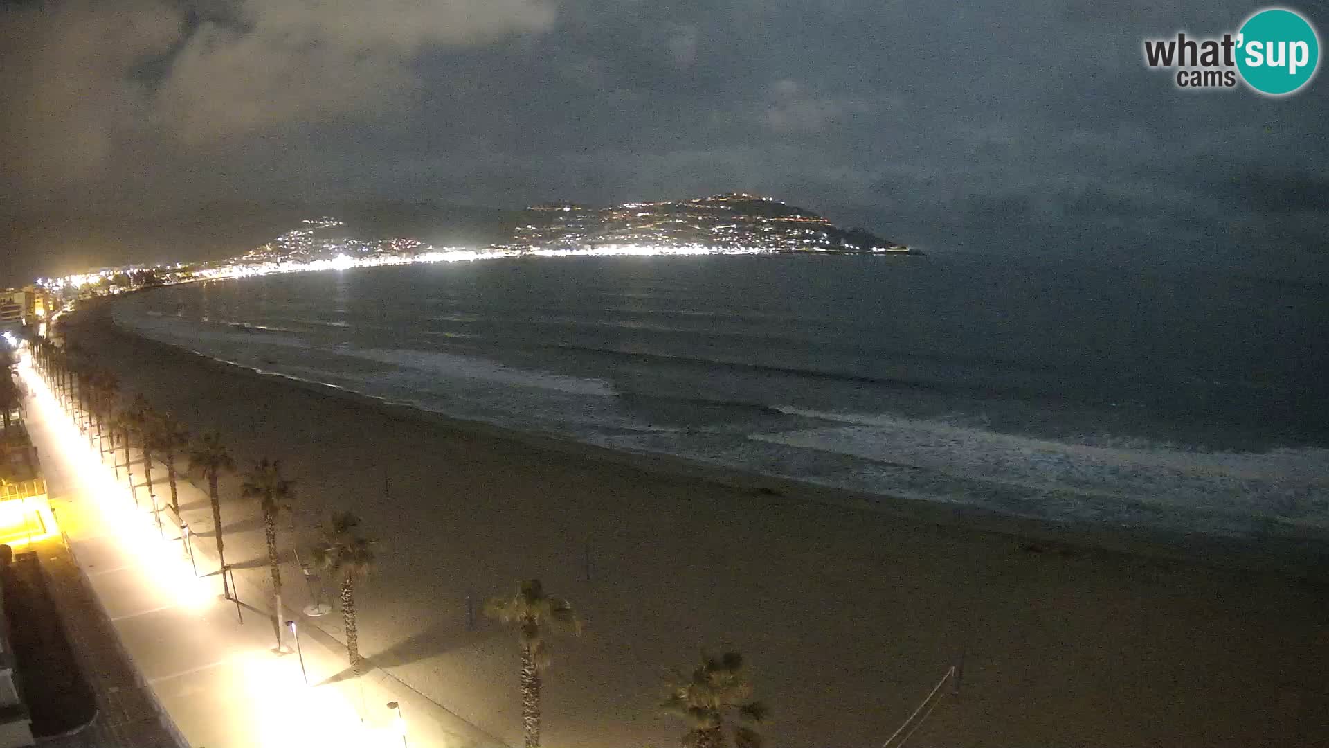 LIVEcam Roses plage Costa Brava – Hotel Montecarlo webcam Espagne