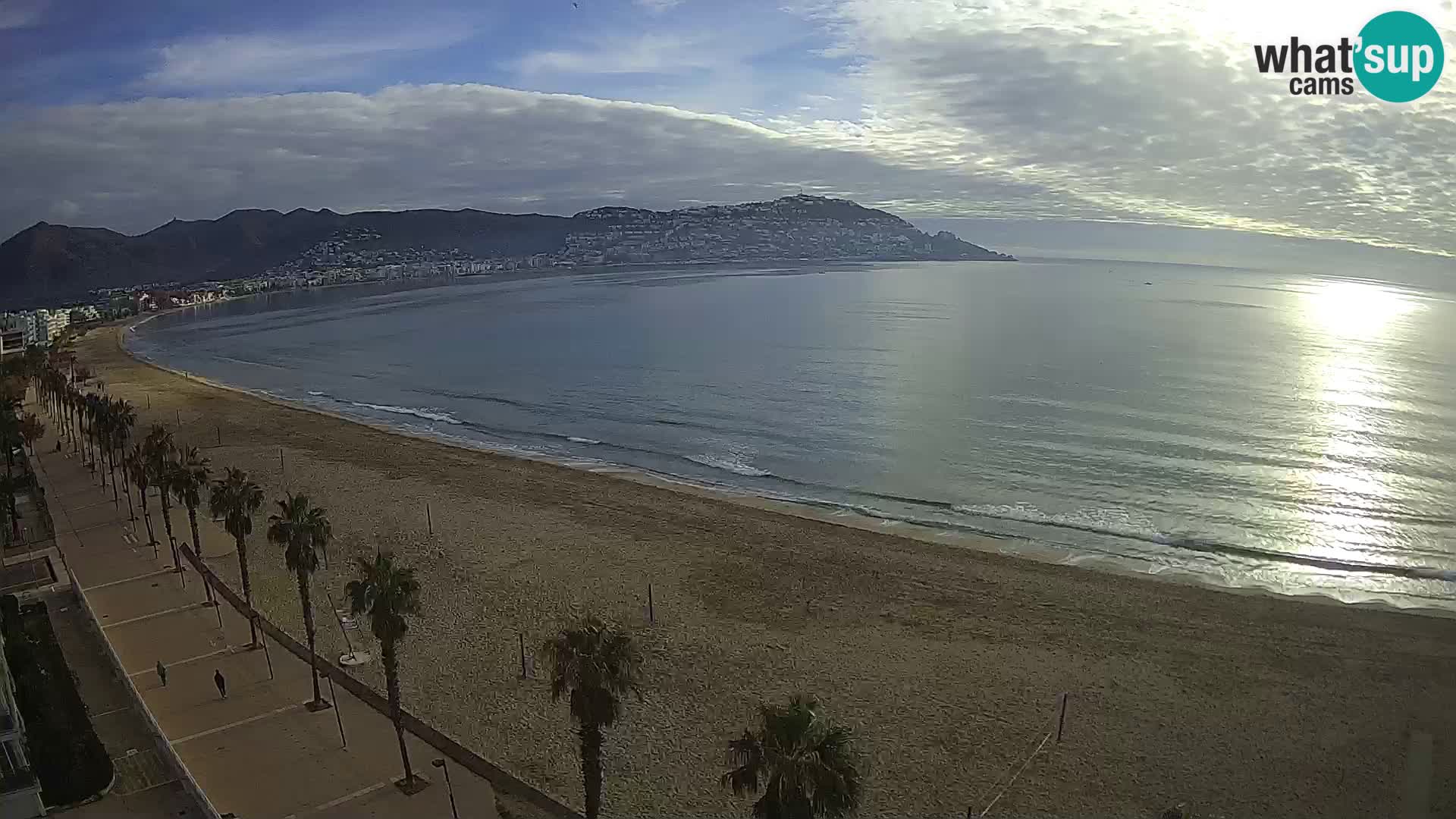 Live cam Roses – Costa Brava spiaggia – Hotel MonteCarlo