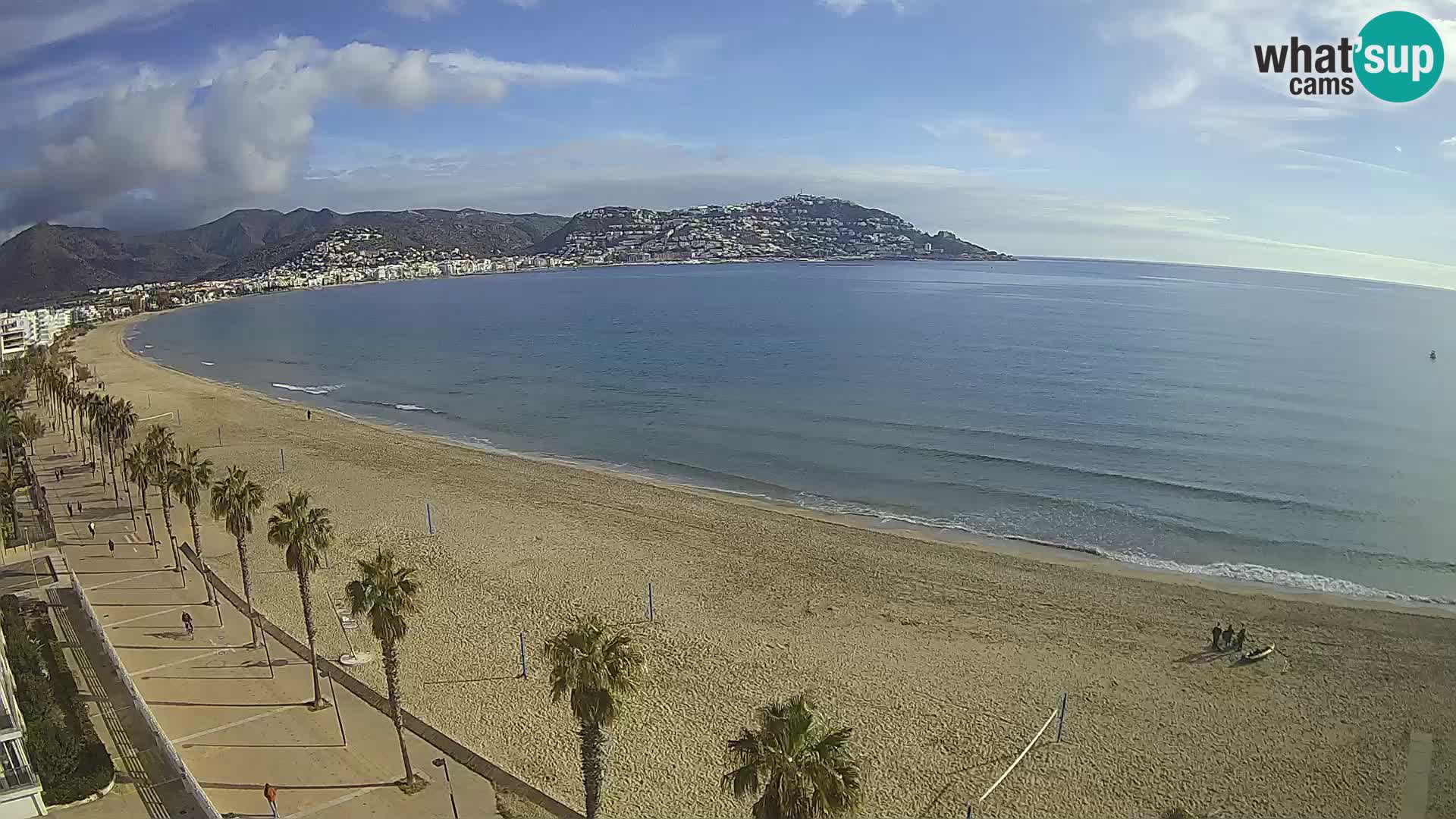 Roses camera en vivo playa Costa Brava- Hotel MonteCarlo