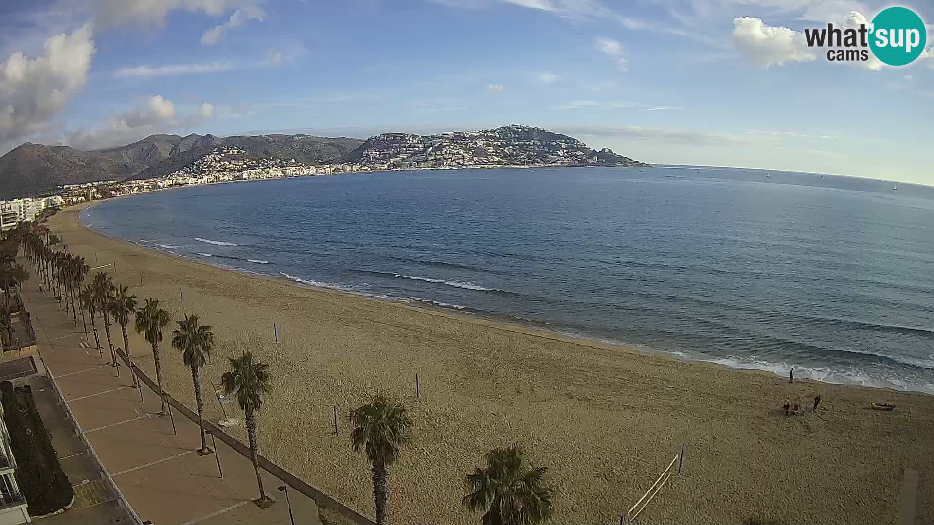 Live cam Roses  – Costa Brava spiaggia – Hotel MonteCarlo