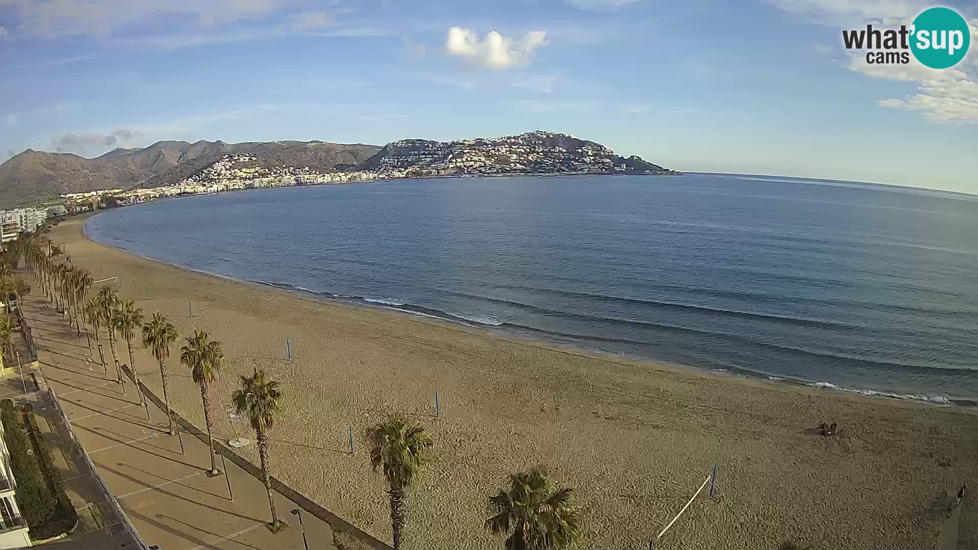 Live cam Roses  – Costa Brava spiaggia – Hotel MonteCarlo