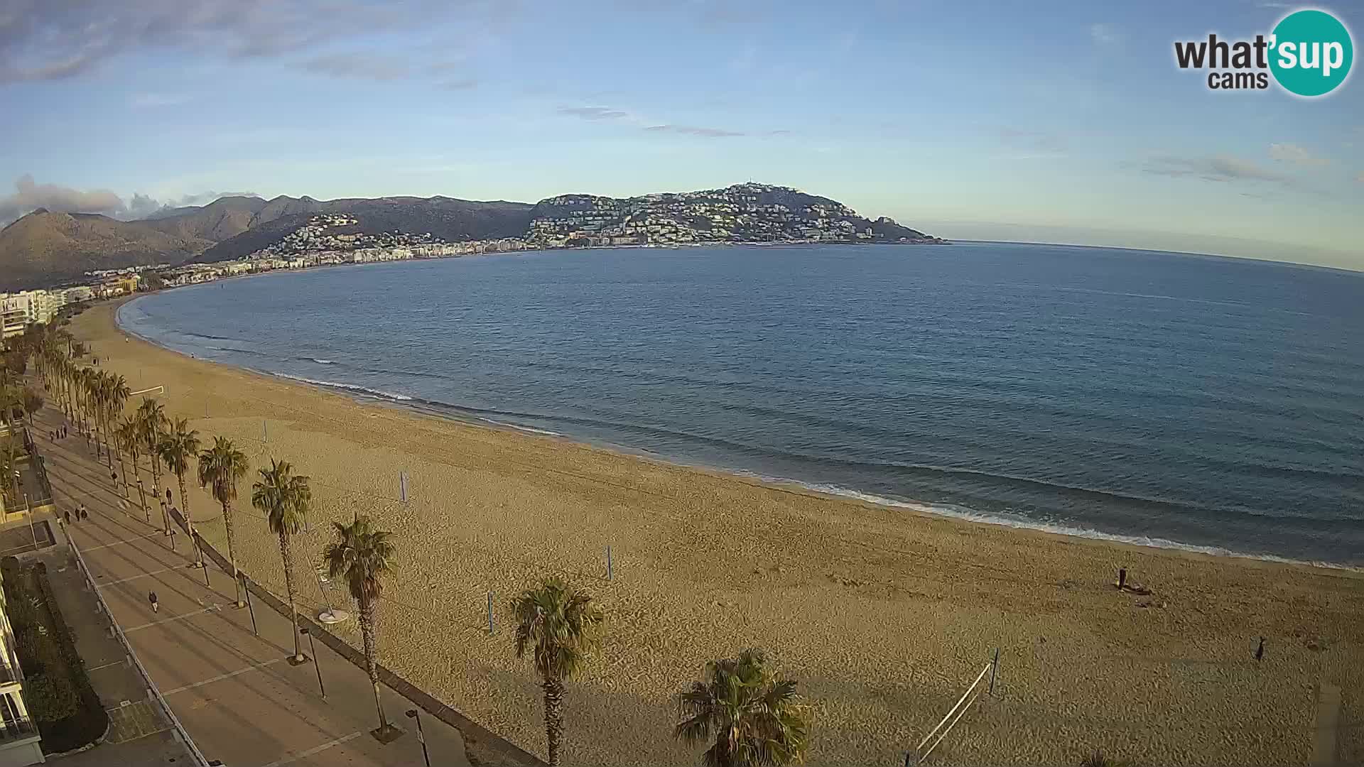 Live cam Roses – Costa Brava spiaggia – Hotel MonteCarlo