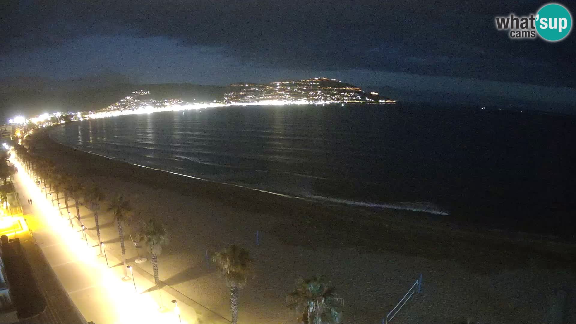 Webcam Costa Brava Roses Strand – Montecarlo Hotel livecam Spanien