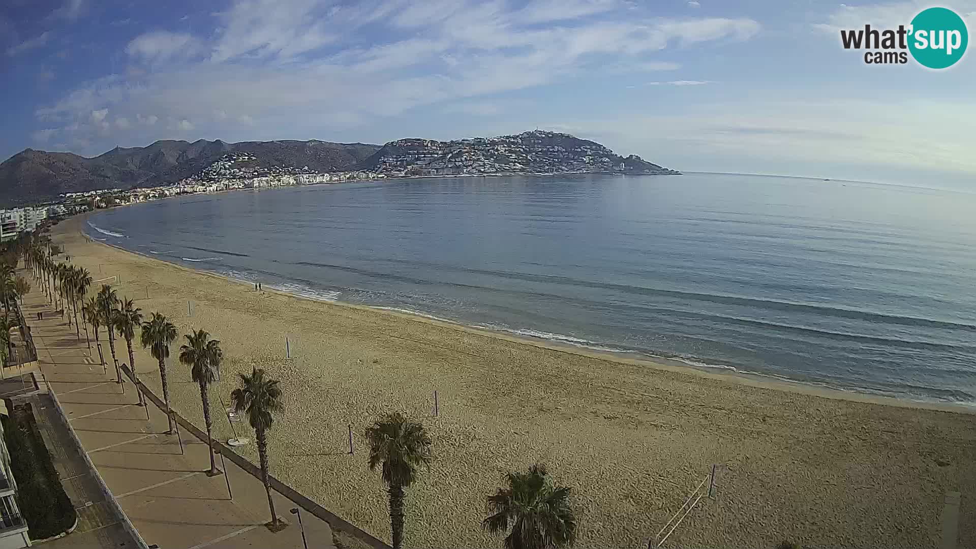 Roses camera en vivo playa Costa Brava- Hotel MonteCarlo