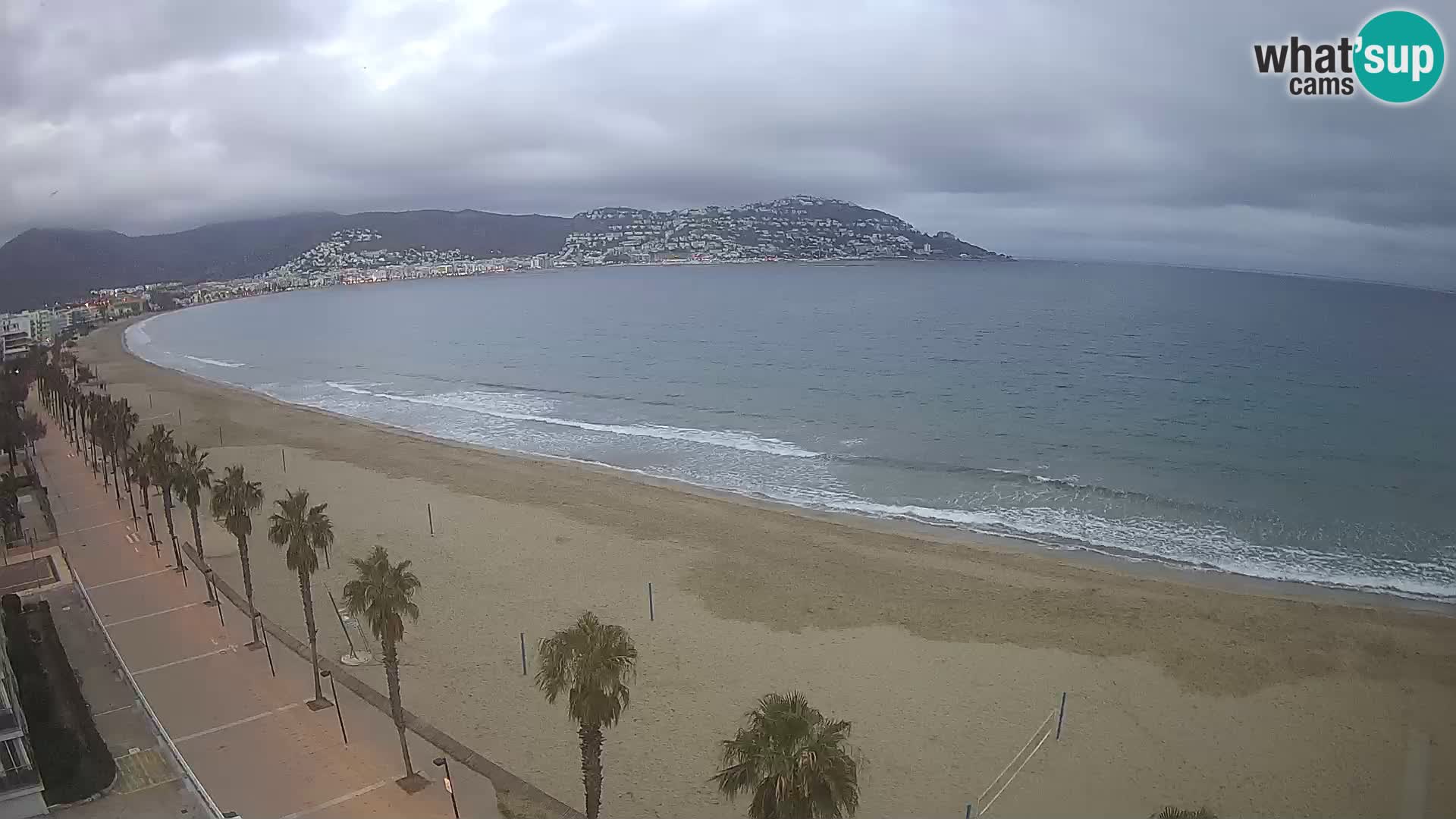 Live cam Roses – Costa Brava spiaggia – Hotel MonteCarlo