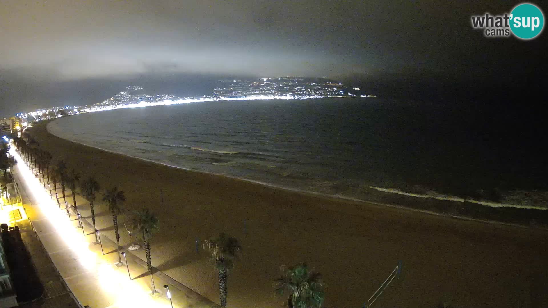 LIVEcam Roses plage Costa Brava – Hotel Montecarlo webcam Espagne