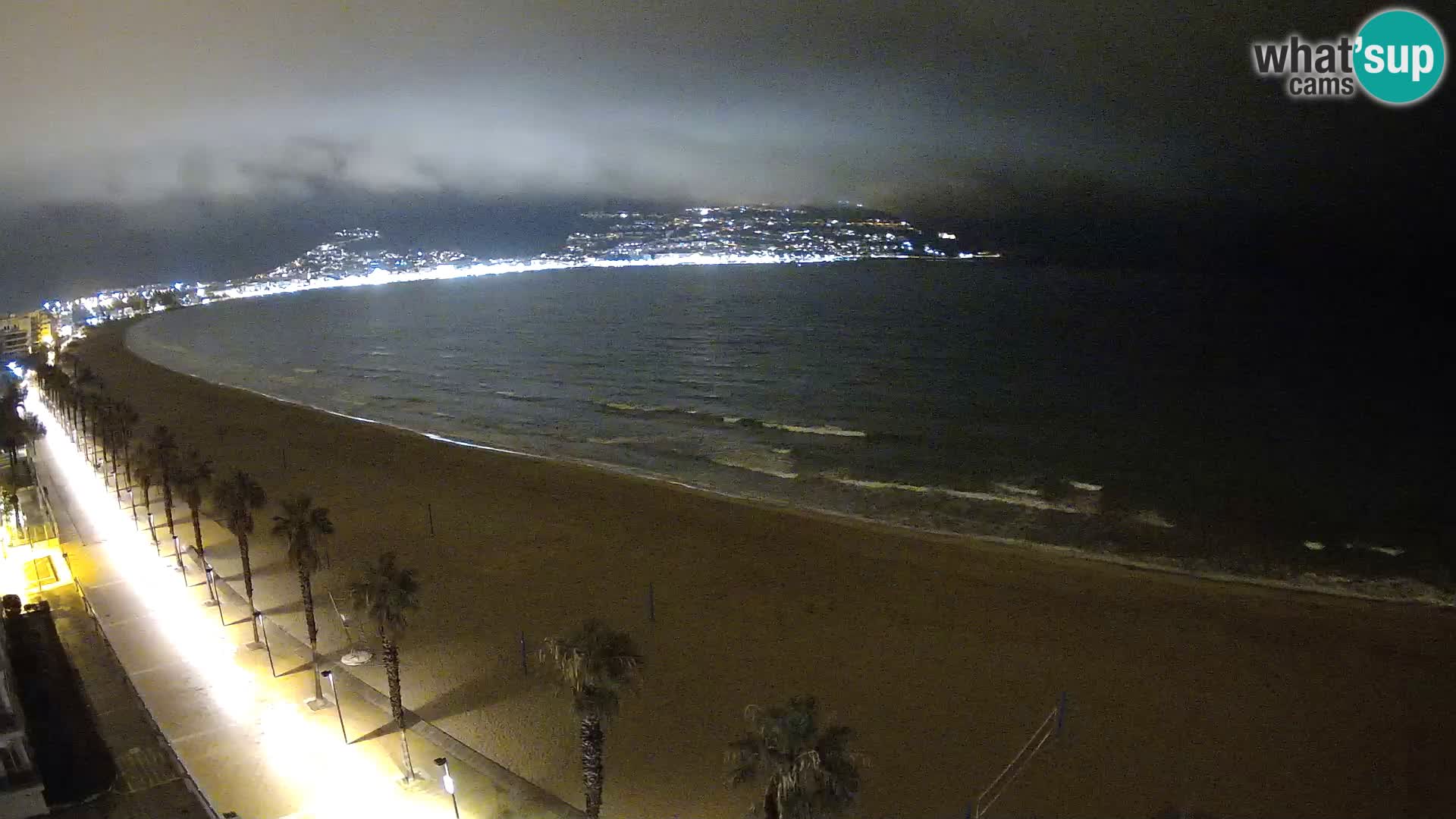 Webcam Costa Brava Roses Strand – Montecarlo Hotel livecam Spanien