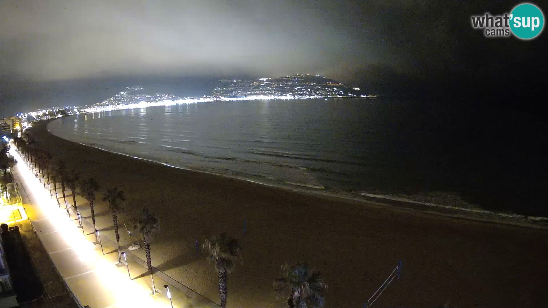 Webcam Costa Brava Roses Strand – Montecarlo Hotel livecam Spanien