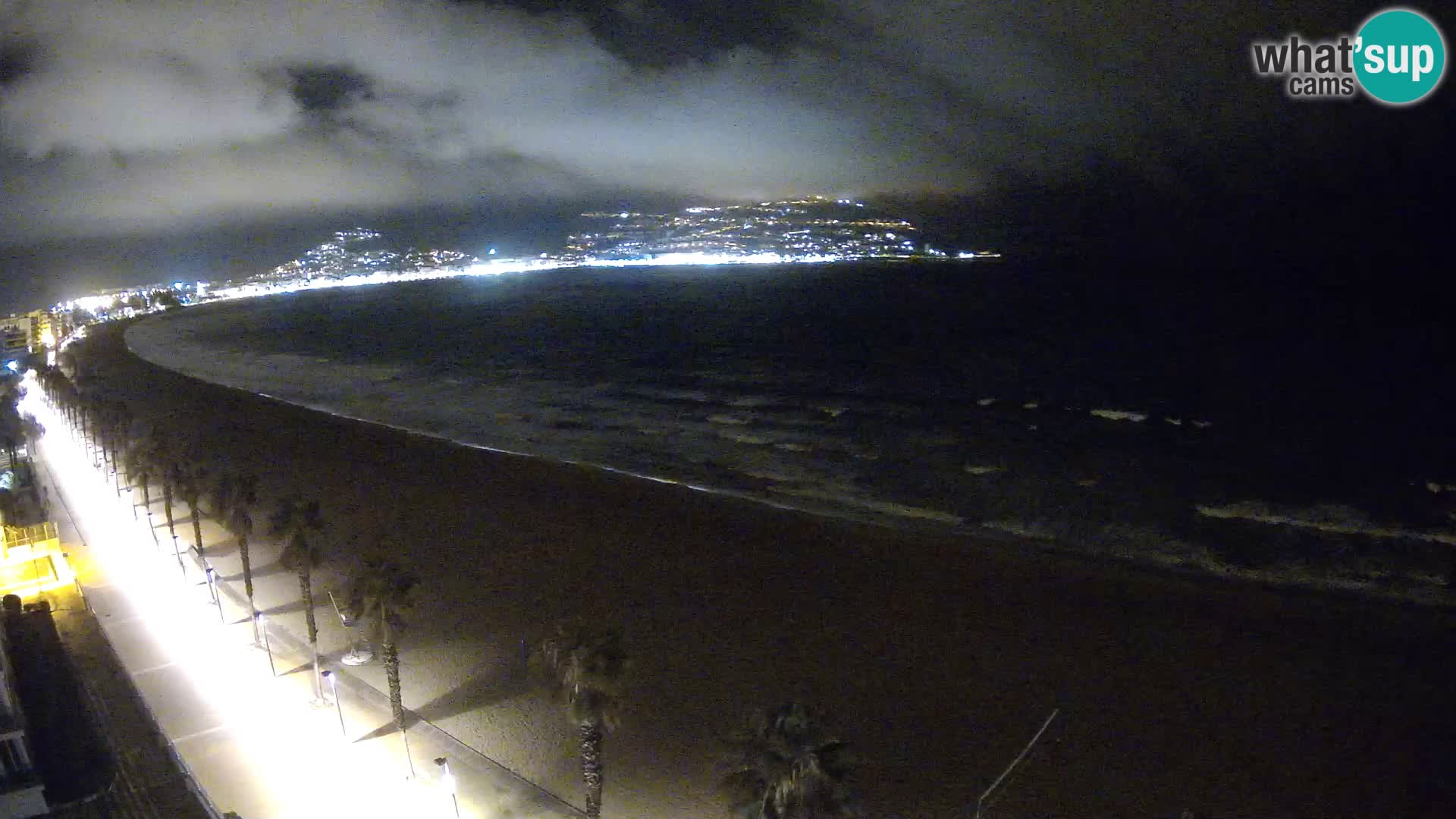 LIVEcam Roses plage Costa Brava – Hotel Montecarlo webcam Espagne