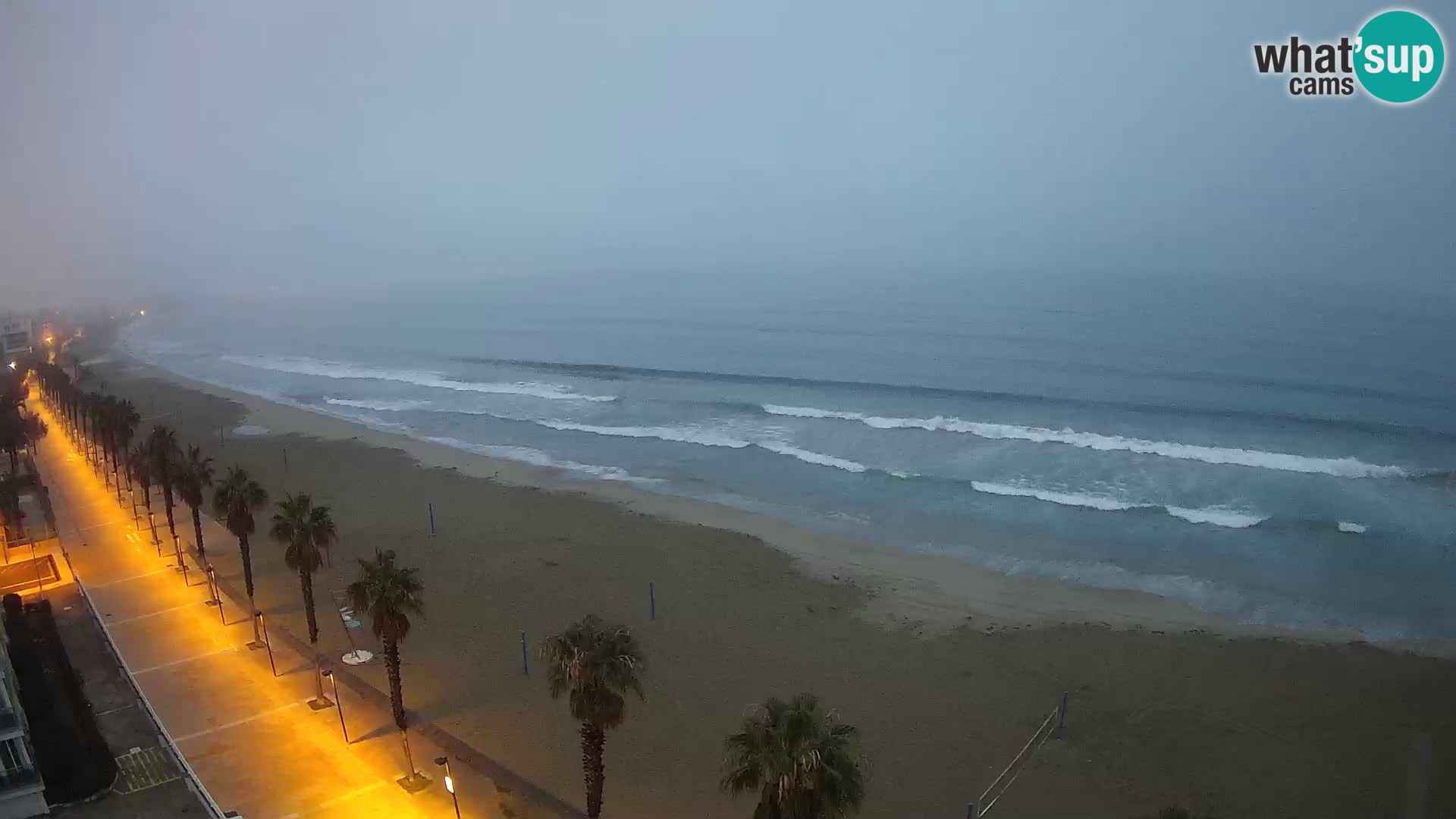 Webcam Costa Brava Roses Strand – Montecarlo Hotel livecam Spanien