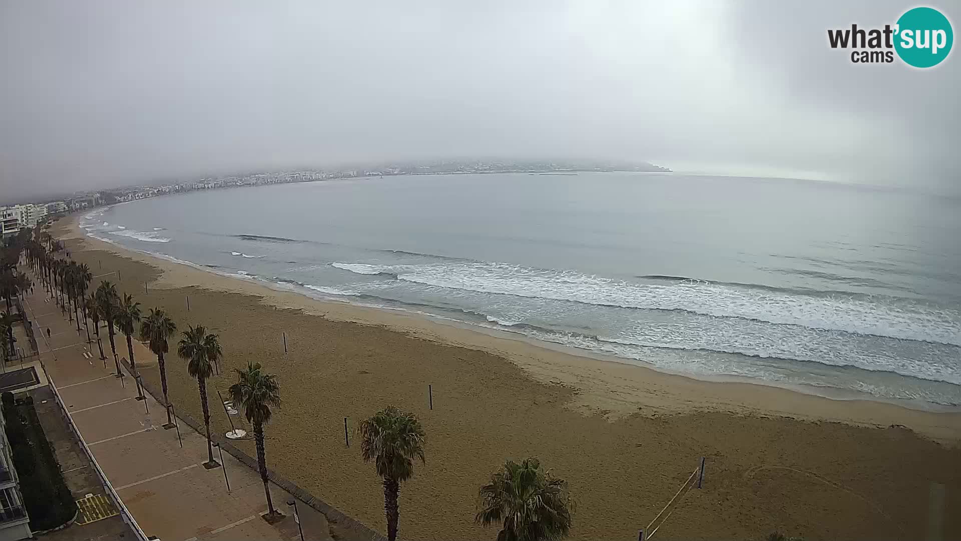 Webcam Costa Brava Roses Strand – Montecarlo Hotel livecam Spanien