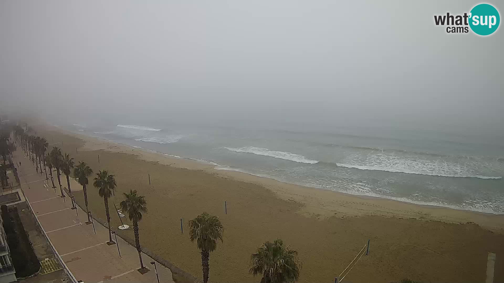 Webcam Costa Brava Roses Strand – Montecarlo Hotel livecam Spanien