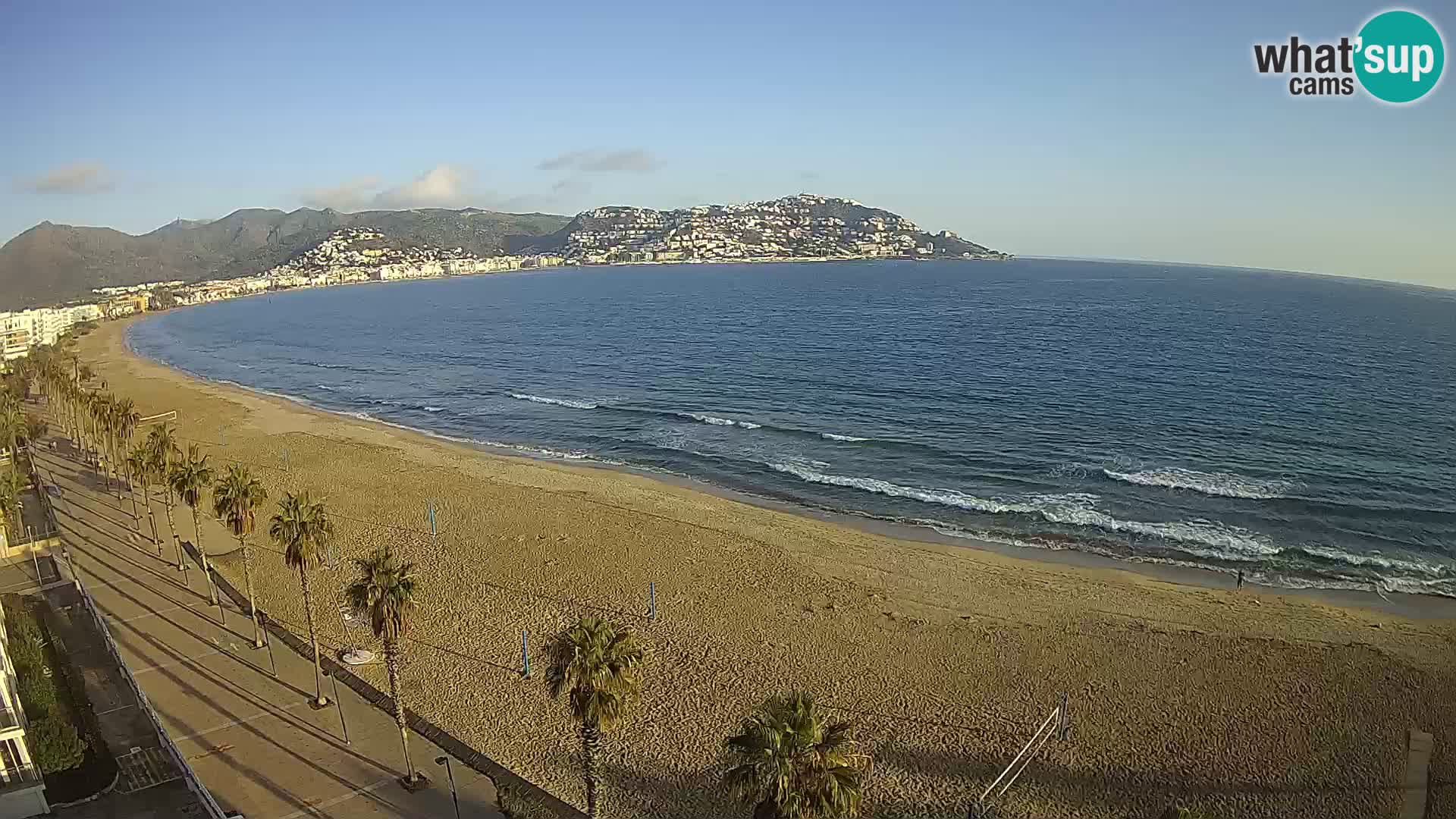 Web kamera Roses – Španijolska – Pogled sa hotela MonteCarlo