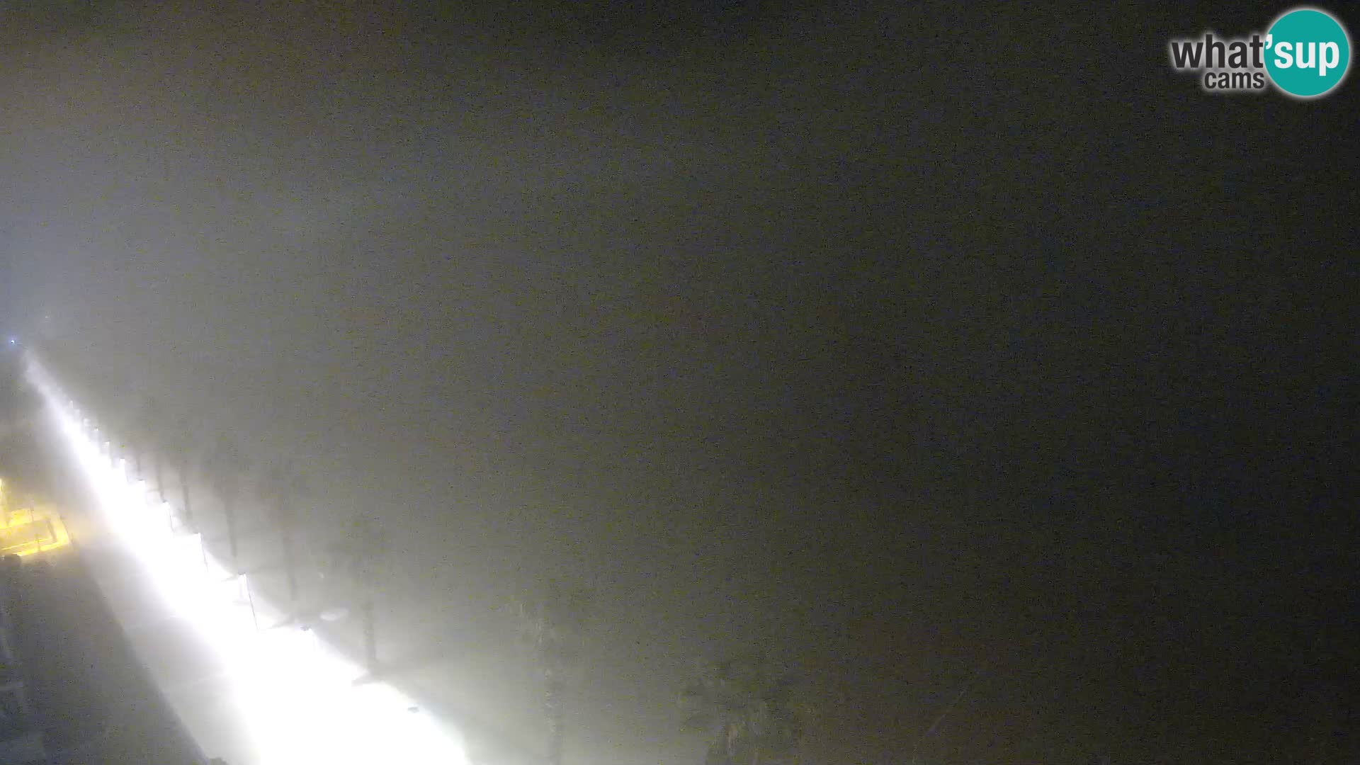 Live Roses Webcam Costa Brava beach view from MonteCarlo Hotel