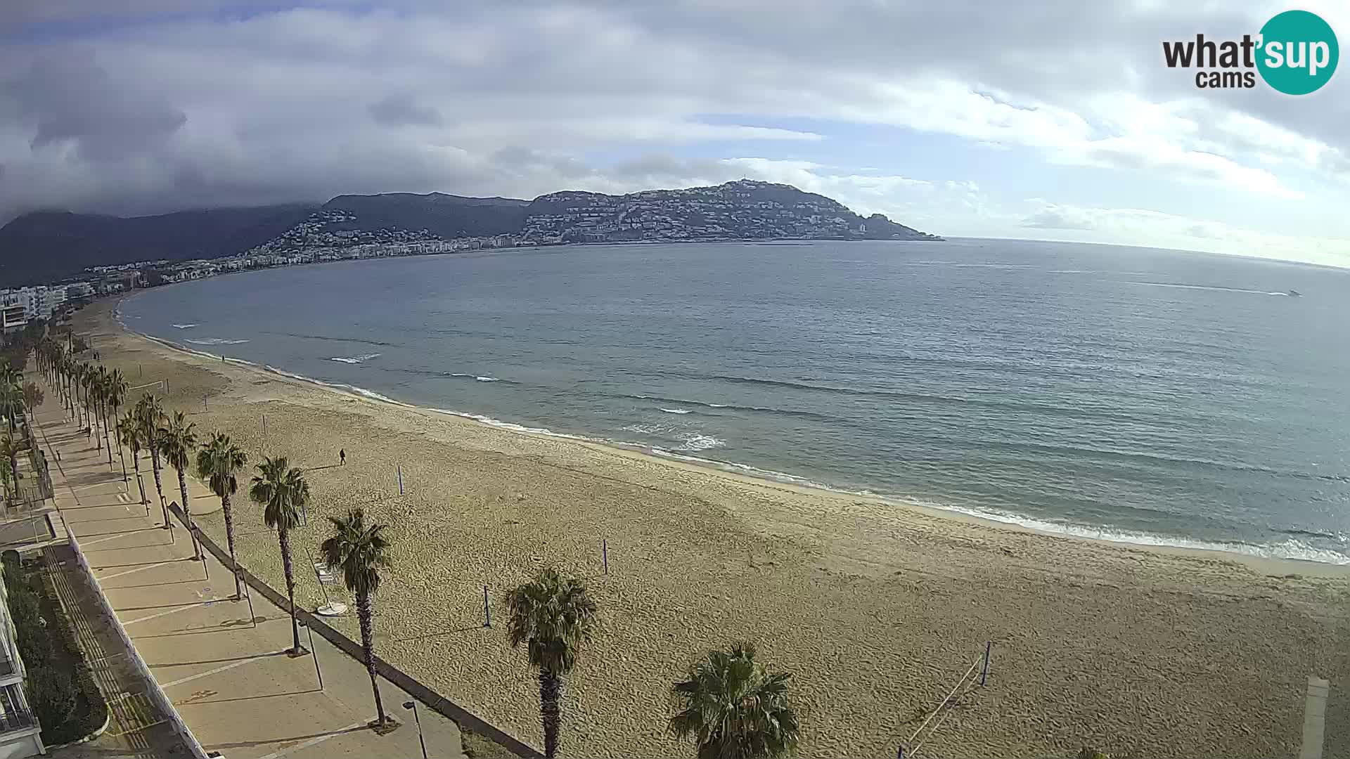 Webcam Costa Brava Roses Strand – Montecarlo Hotel livecam Spanien