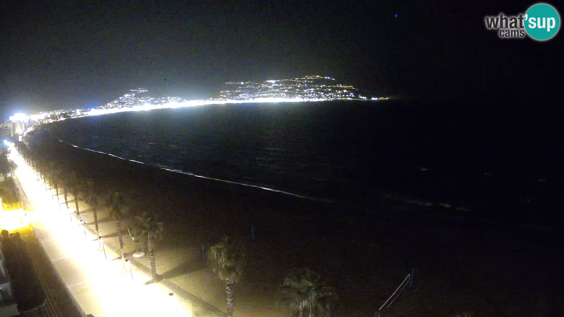 Webcam Costa Brava Roses Strand – Montecarlo Hotel livecam Spanien