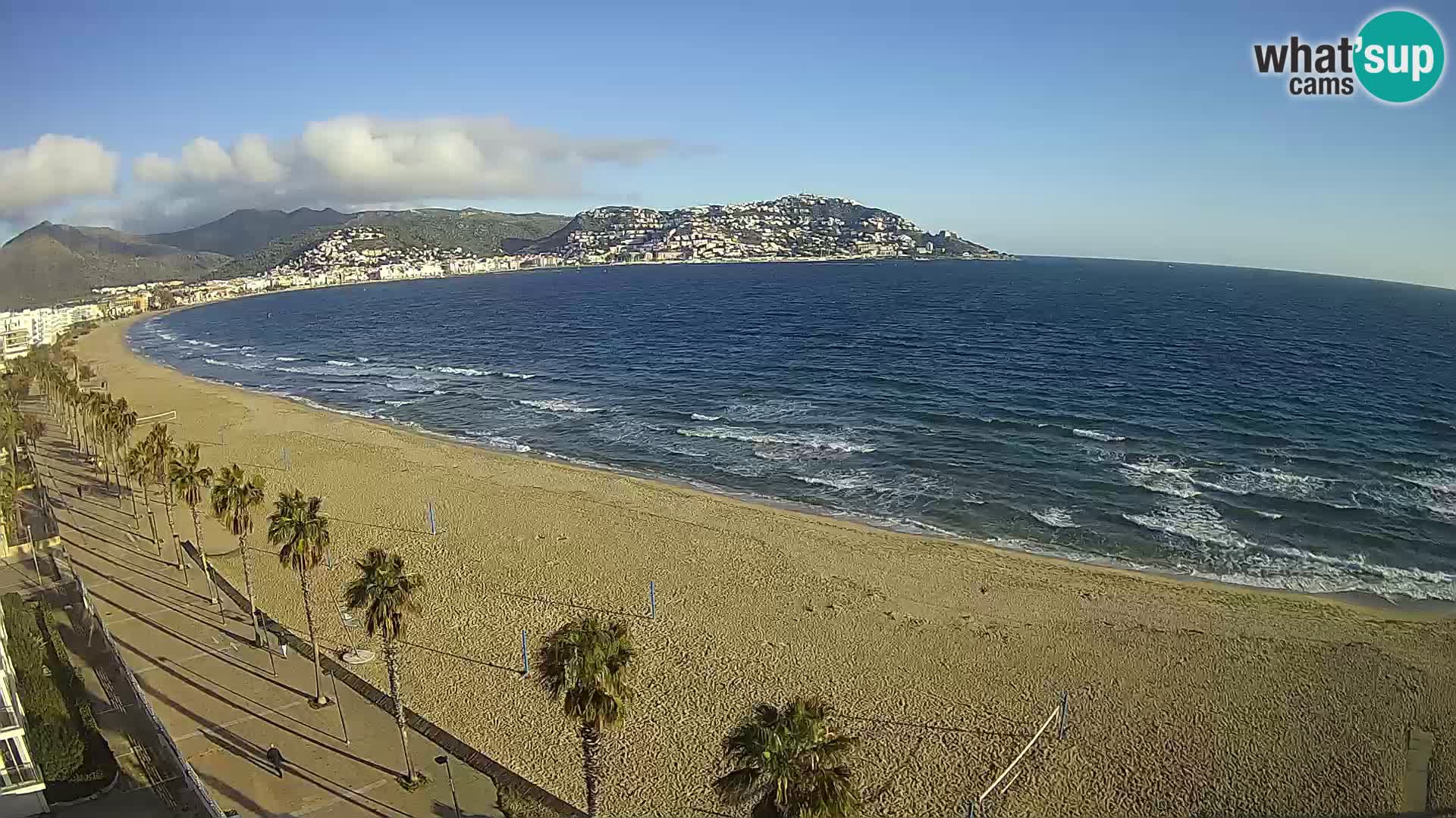 Roses camera en vivo playa Costa Brava- Hotel MonteCarlo