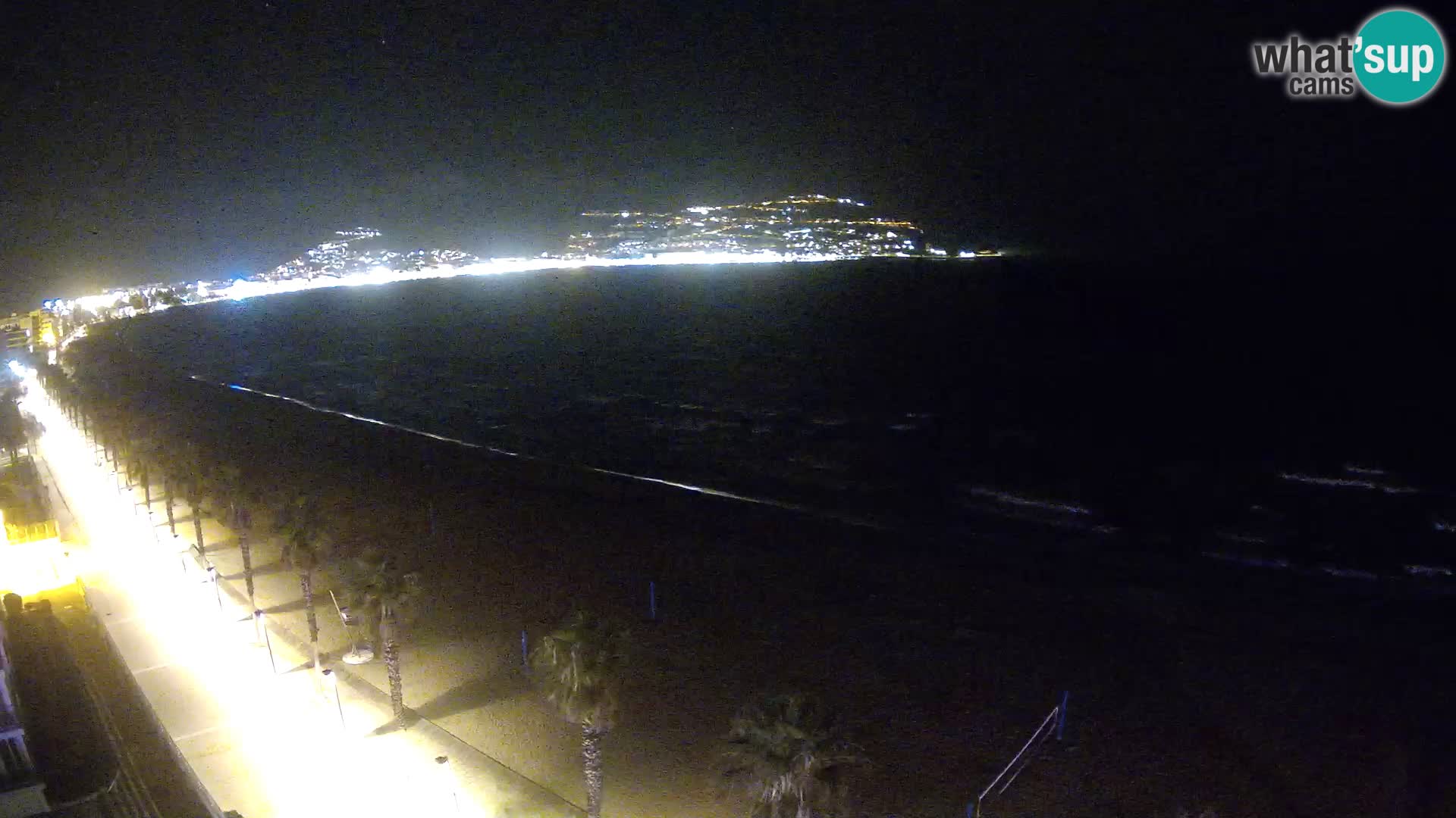 Webcam Costa Brava Roses Strand – Montecarlo Hotel livecam Spanien