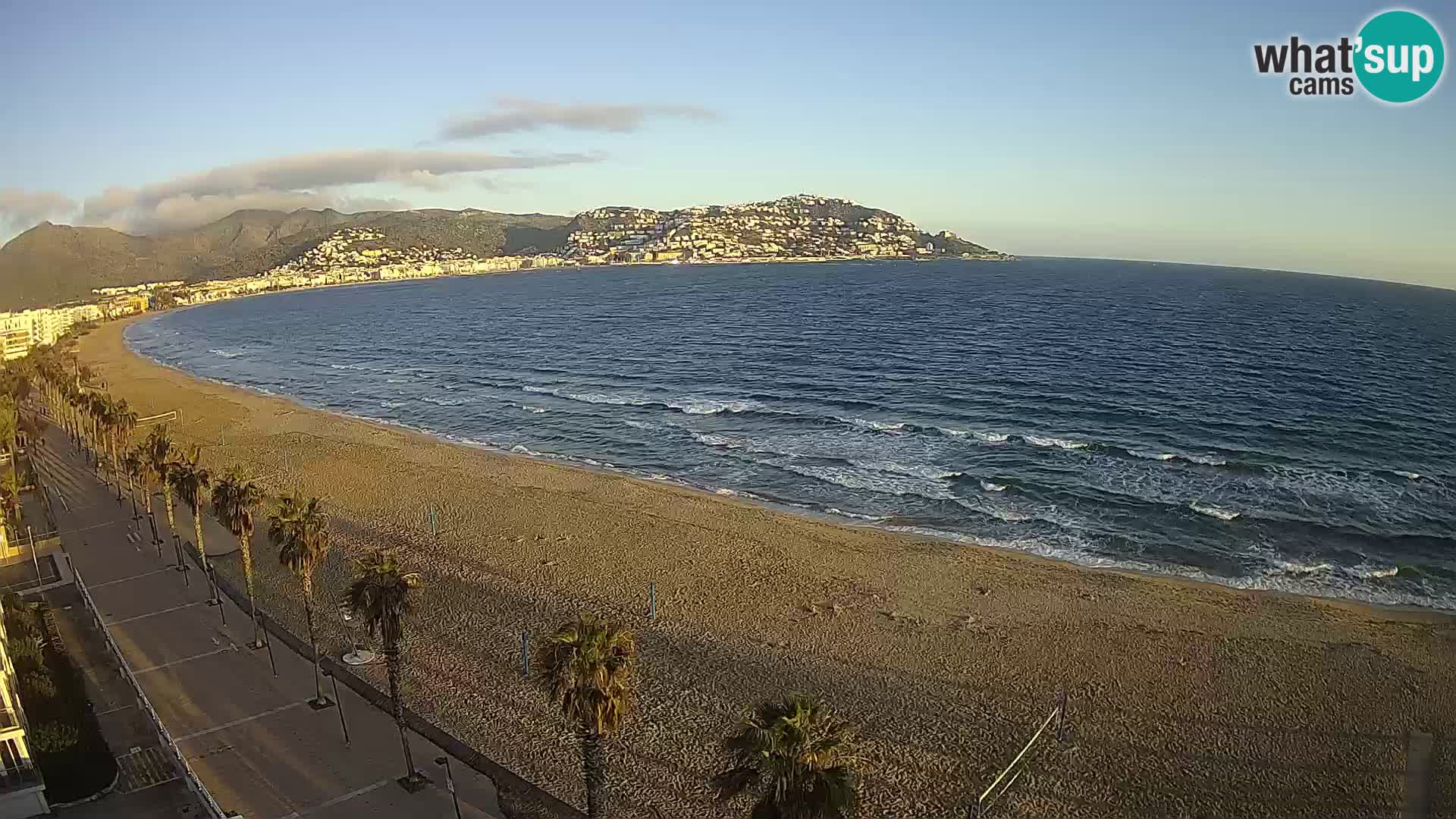 Roses camera en vivo playa Costa Brava- Hotel MonteCarlo