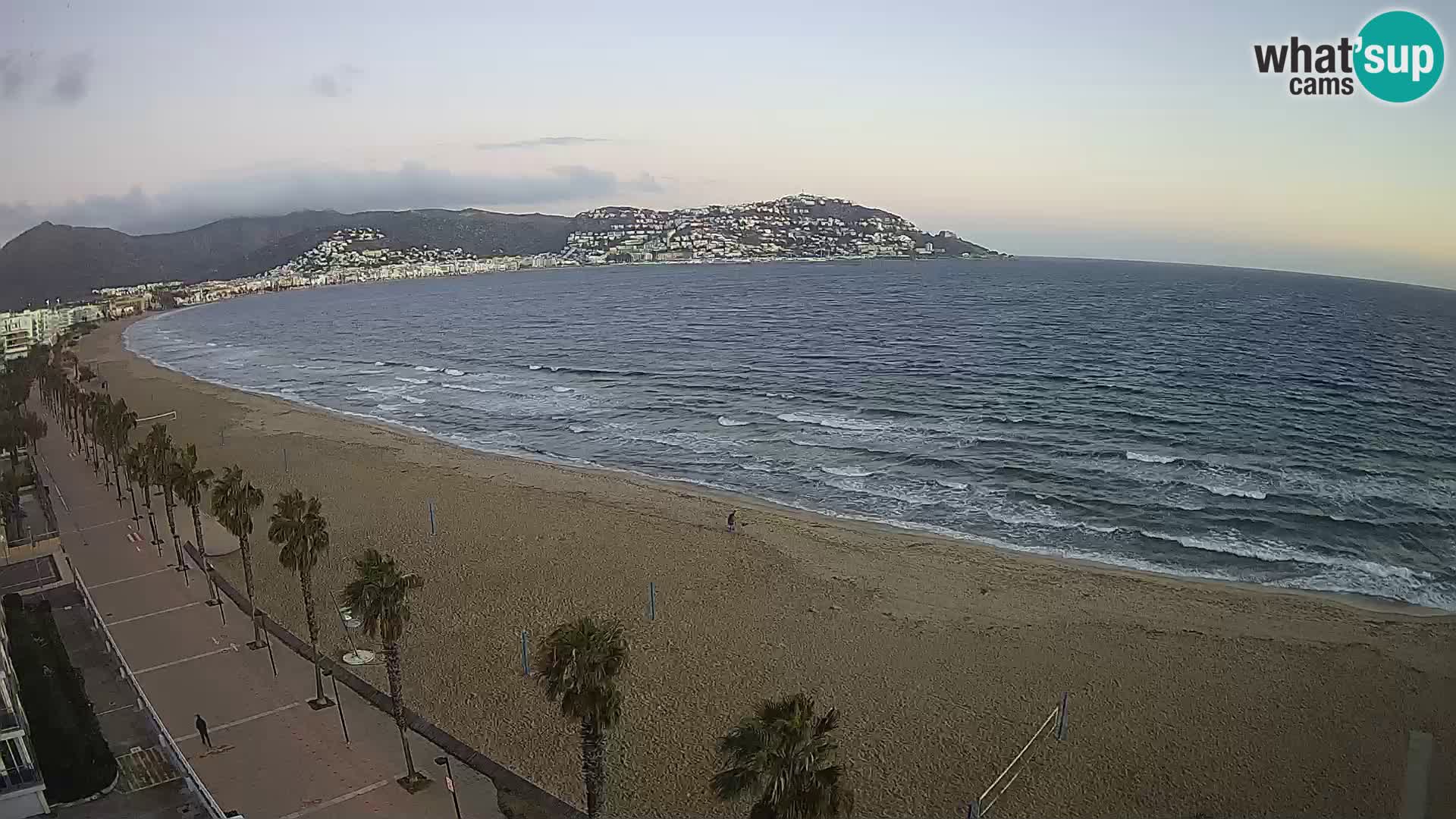 Live cam Roses – Costa Brava spiaggia – Hotel MonteCarlo