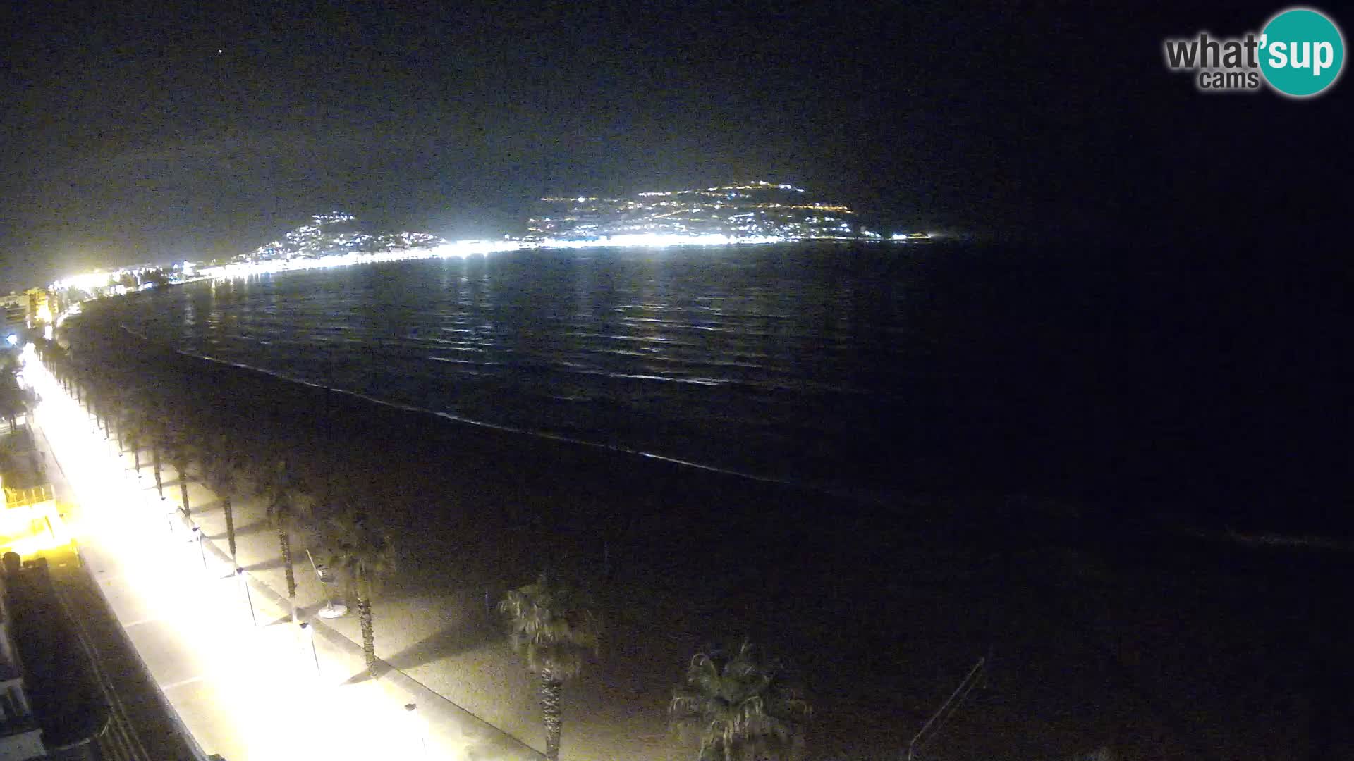 LIVEcam Roses plage Costa Brava – Hotel Montecarlo webcam Espagne