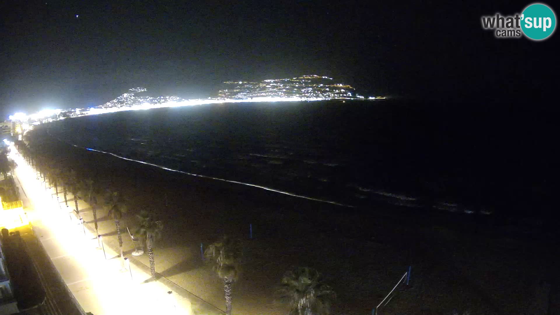 Webcam Costa Brava Roses Strand – Montecarlo Hotel livecam Spanien
