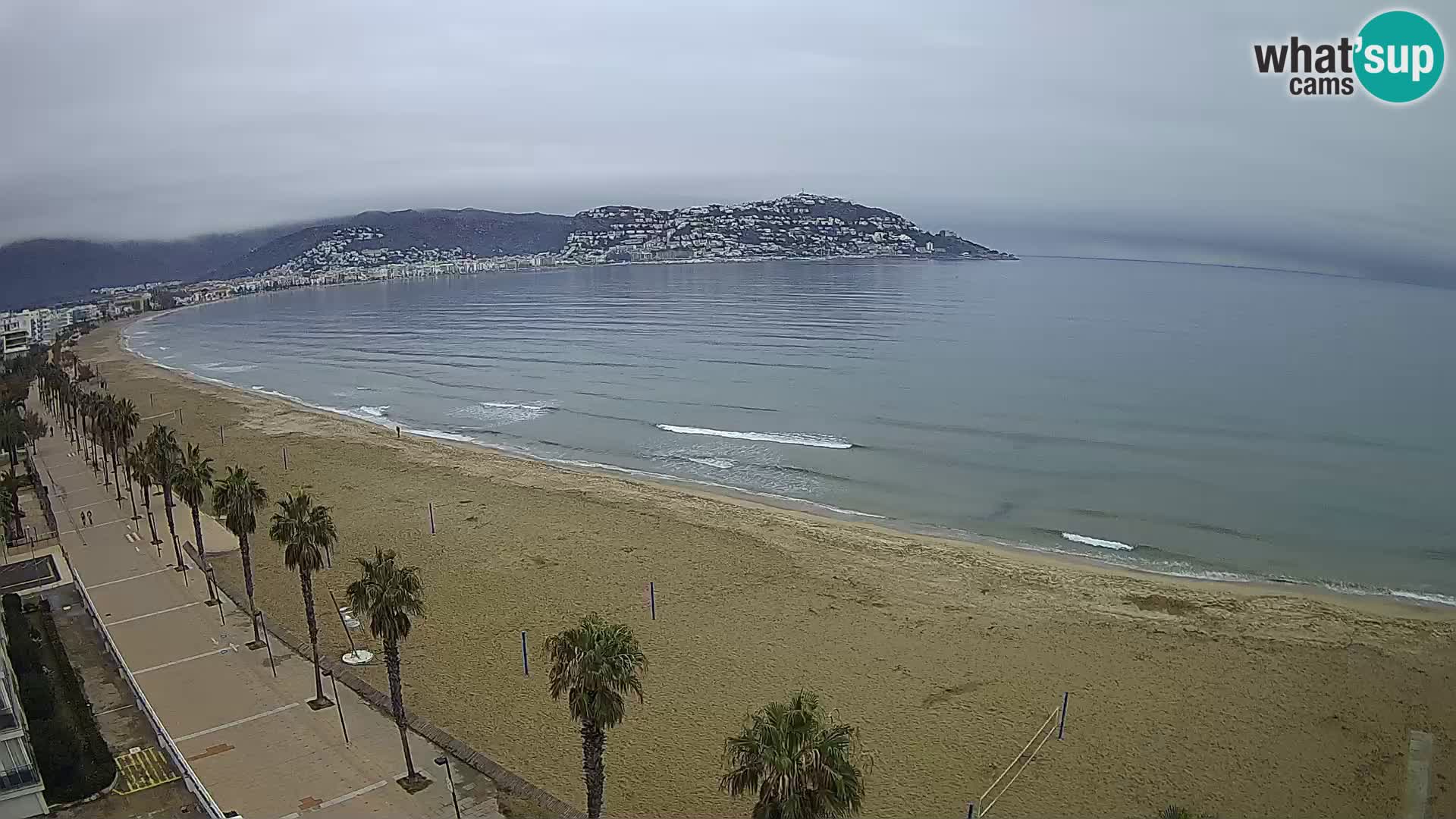 Roses camera en vivo playa Costa Brava- Hotel MonteCarlo