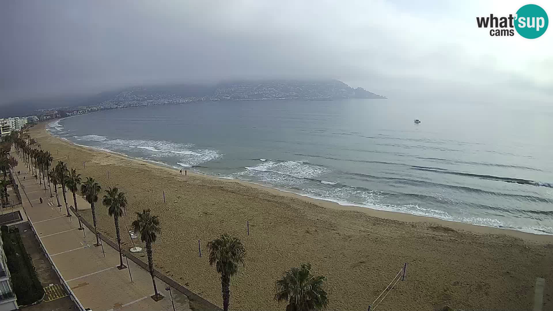 Web kamera Roses – Španijolska – Pogled sa hotela MonteCarlo