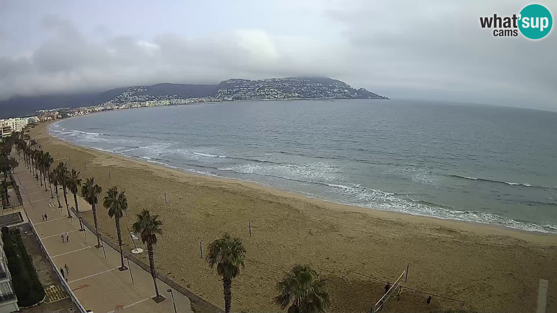 Webcam Costa Brava Roses Strand – Montecarlo Hotel livecam Spanien