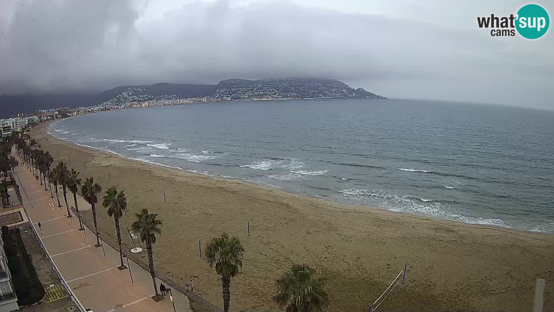 Webcam Costa Brava Roses Strand – Montecarlo Hotel livecam Spanien