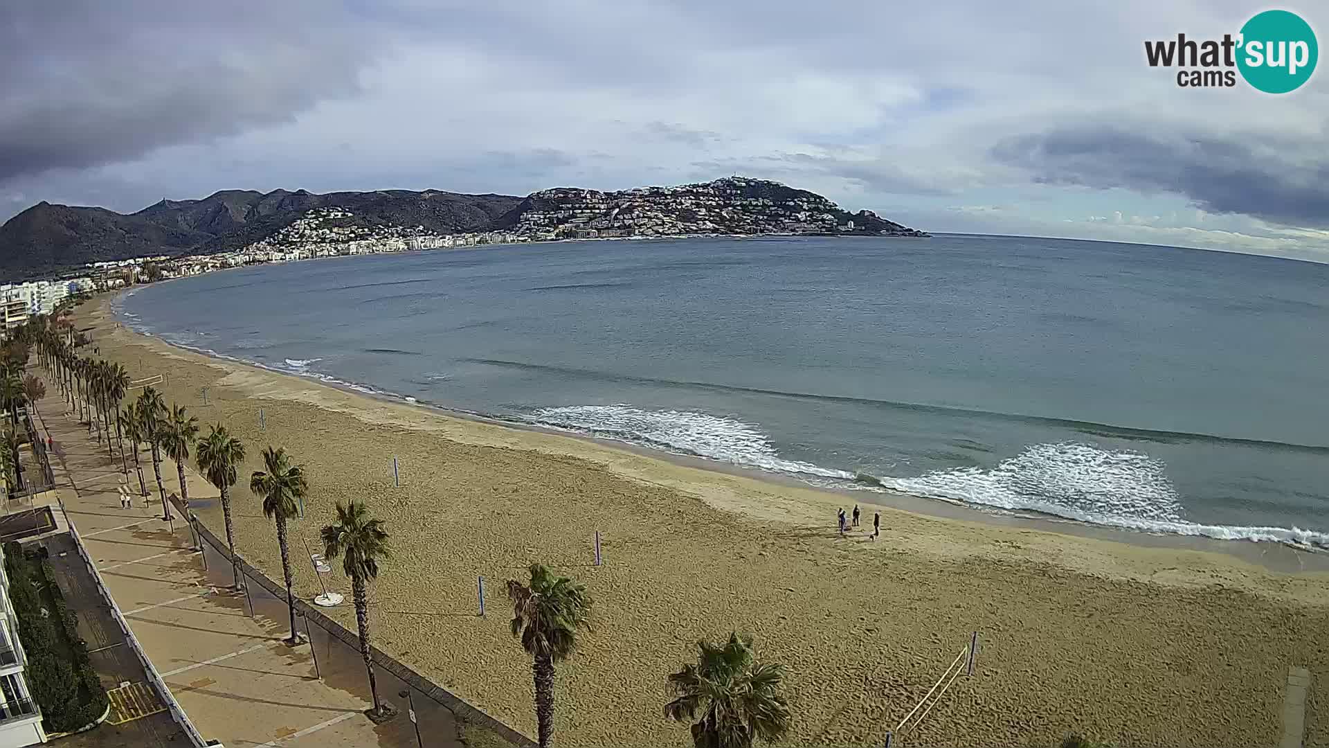 Webcam Costa Brava Roses Strand – Montecarlo Hotel livecam Spanien