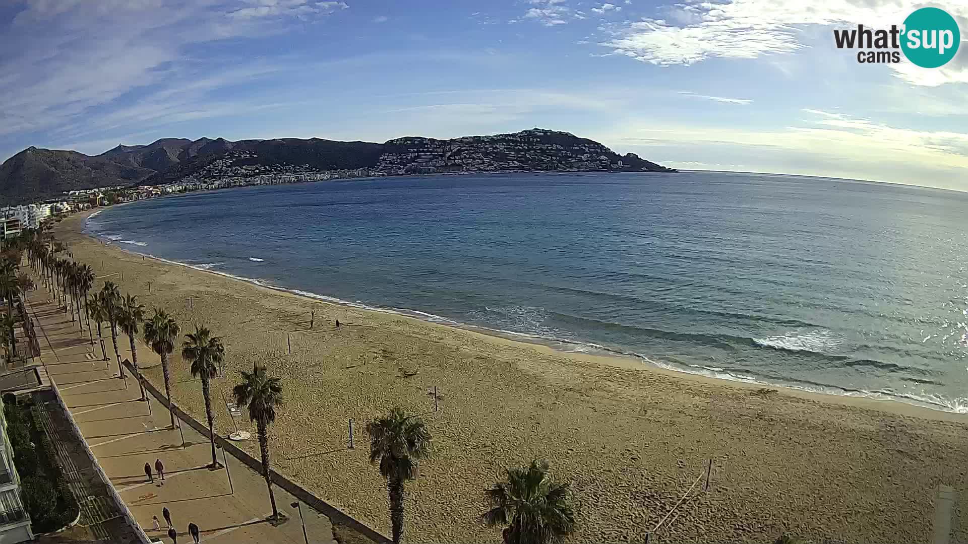 Roses camera en vivo playa Costa Brava- Hotel MonteCarlo