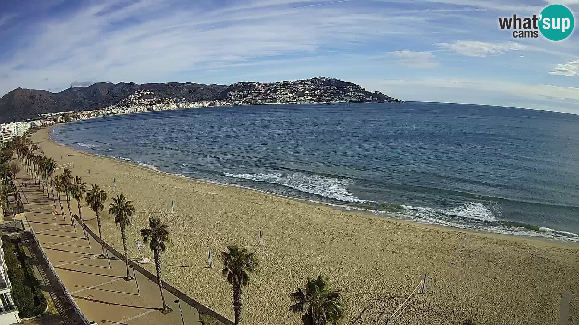 Roses camera en vivo playa Costa Brava- Hotel MonteCarlo