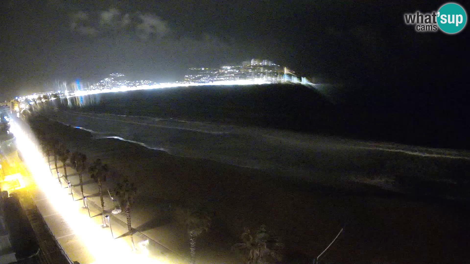 Webcam Costa Brava Roses Strand – Montecarlo Hotel livecam Spanien