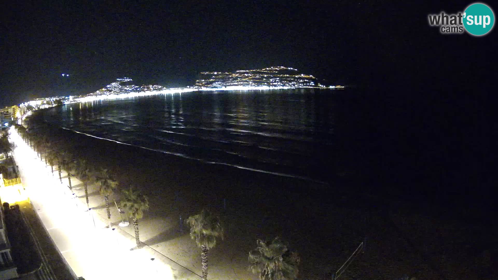 LIVEcam Roses plage Costa Brava – Hotel Montecarlo webcam Espagne