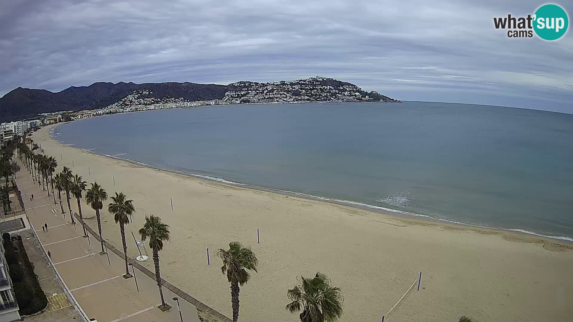 Live cam Roses  – Costa Brava spiaggia – Hotel MonteCarlo