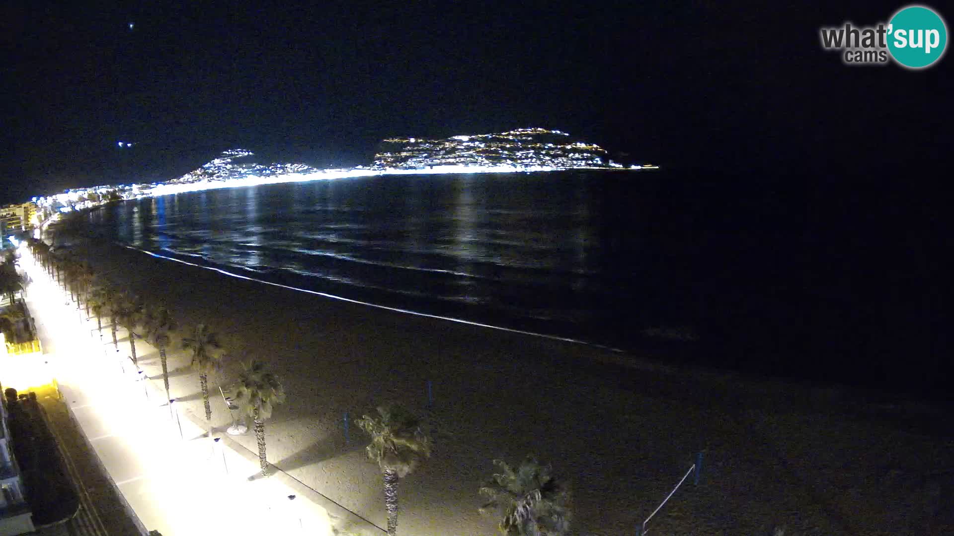 LIVEcam Roses plage Costa Brava – Hotel Montecarlo webcam Espagne