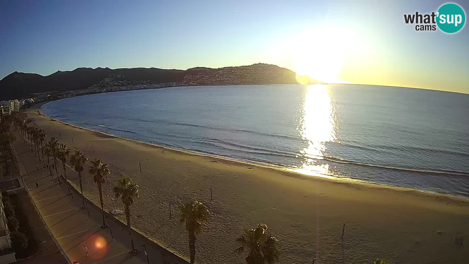 Roses camera en vivo playa Costa Brava- Hotel MonteCarlo