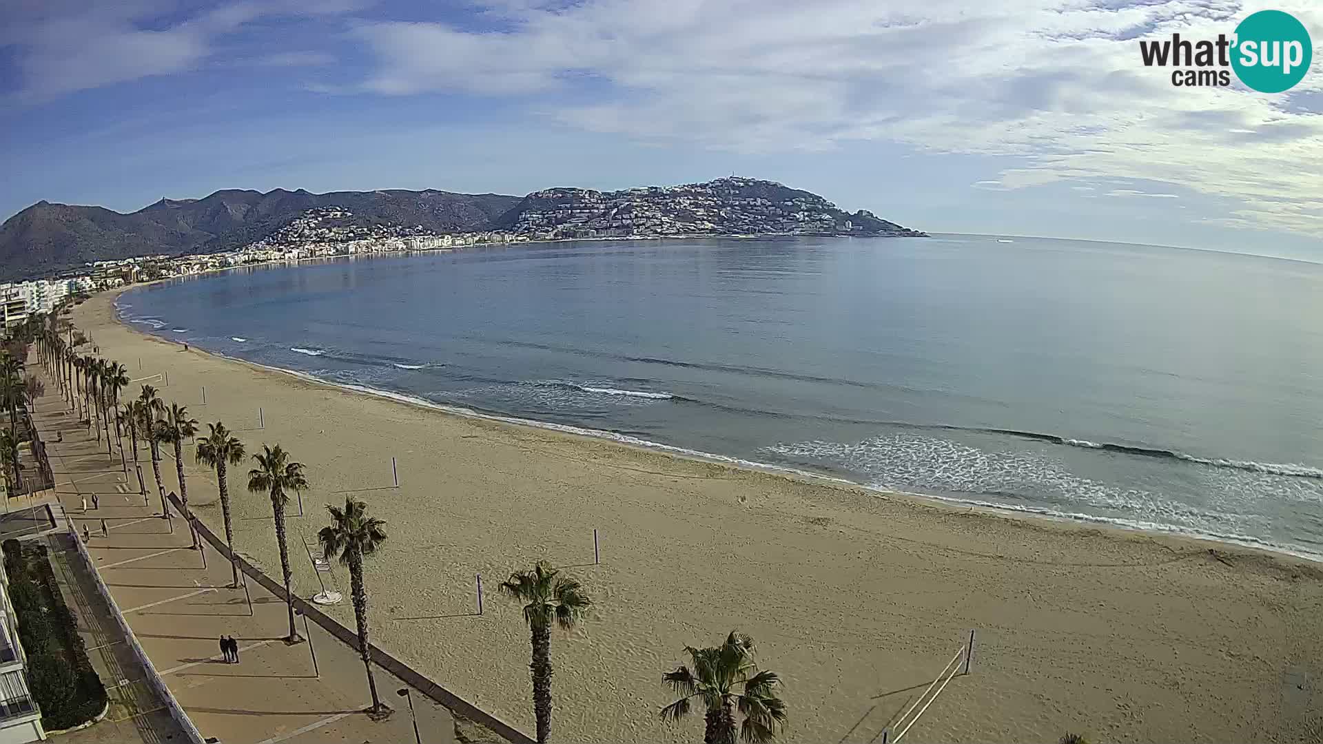 Roses camera en vivo playa Costa Brava- Hotel MonteCarlo