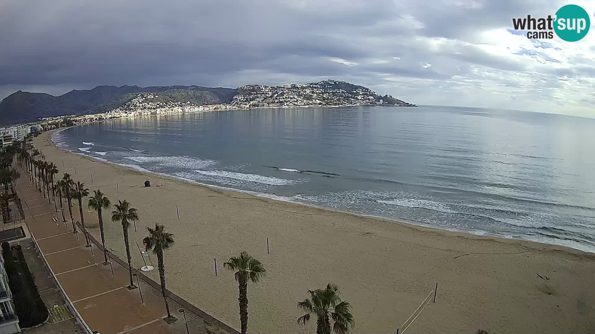 Live cam Roses  – Costa Brava spiaggia – Hotel MonteCarlo