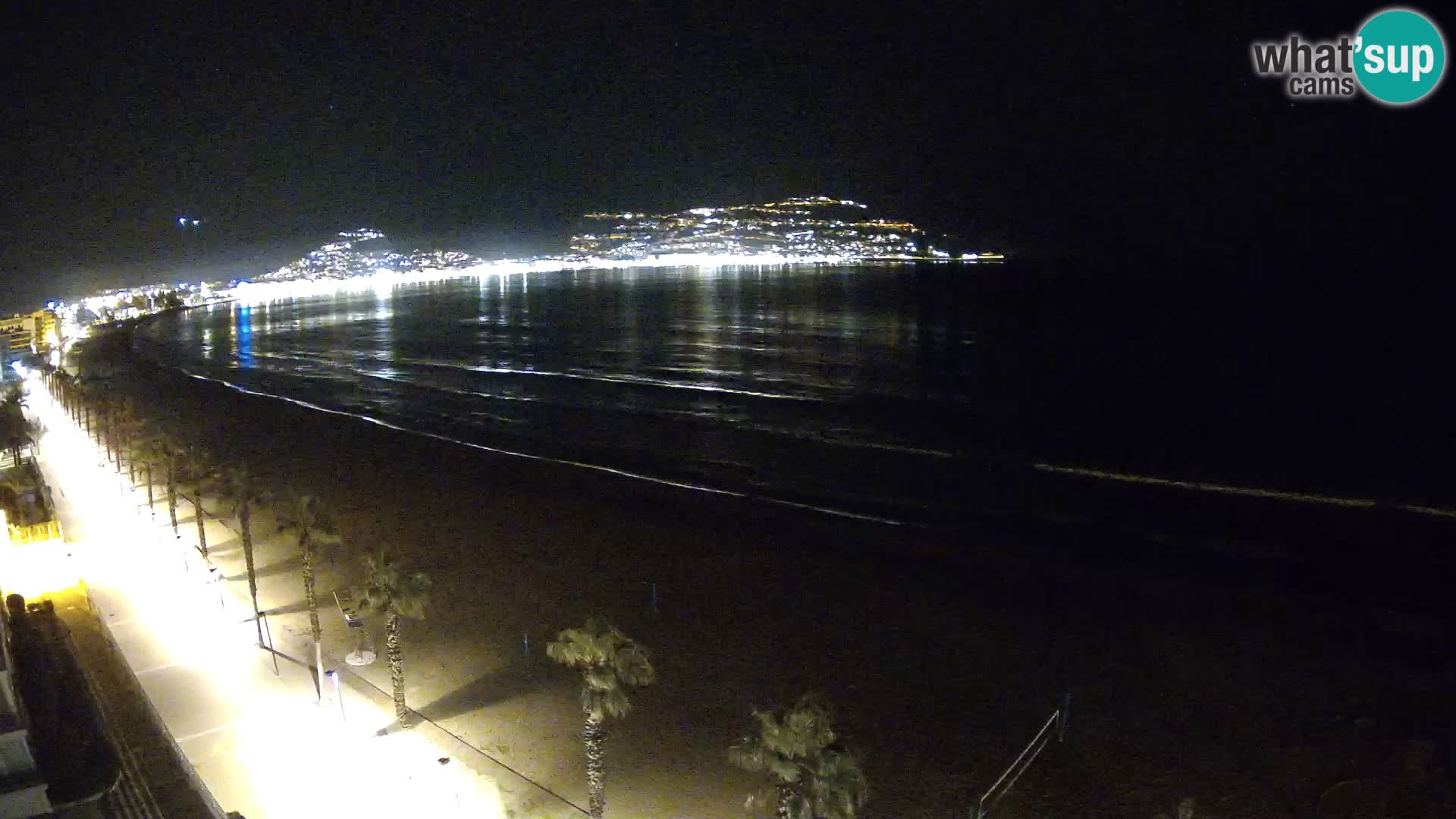 LIVEcam Roses plage Costa Brava – Hotel Montecarlo webcam Espagne