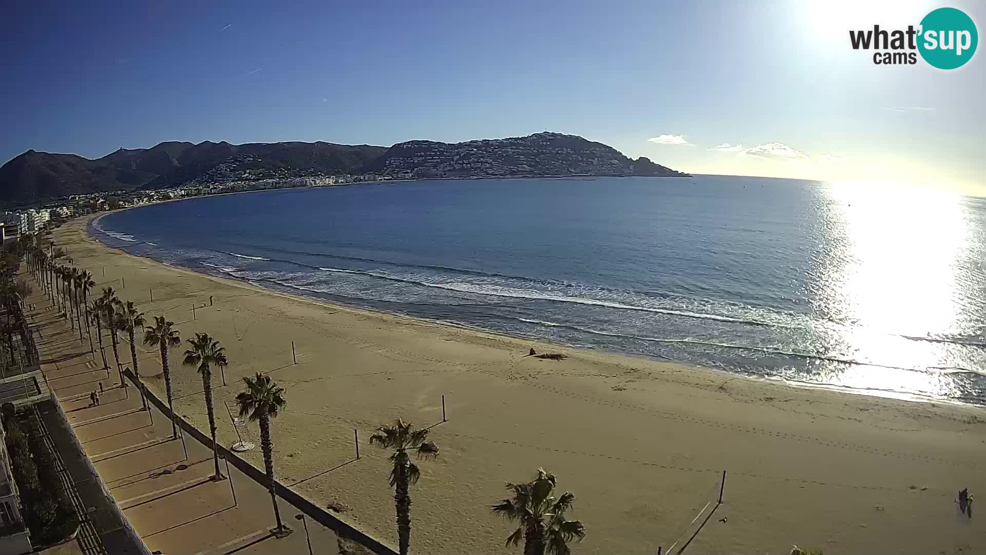 Live cam Roses  – Costa Brava spiaggia – Hotel MonteCarlo