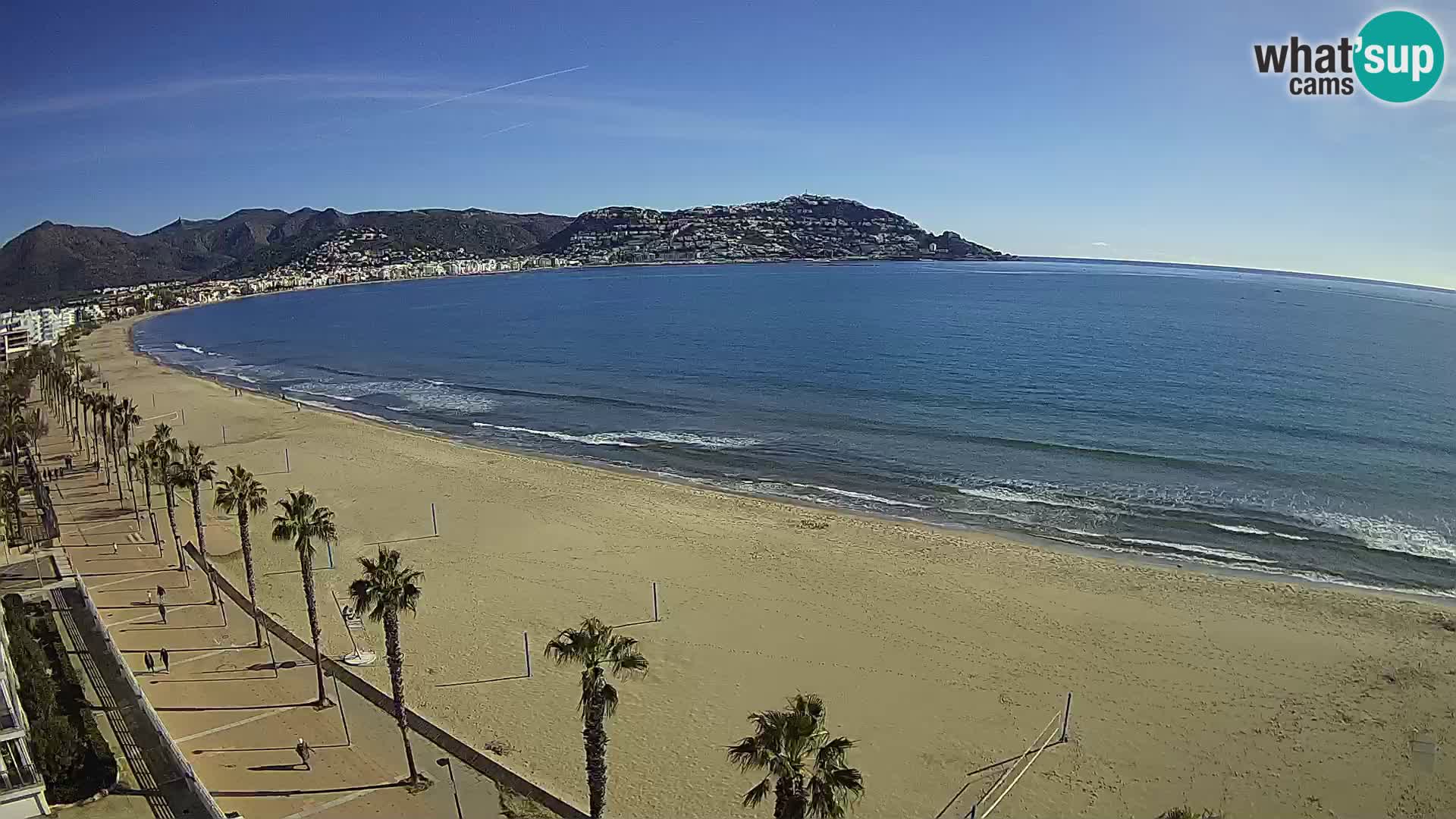 Live cam Roses  – Costa Brava spiaggia – Hotel MonteCarlo