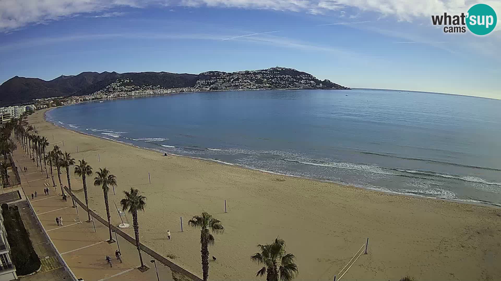 Roses camera en vivo playa Costa Brava- Hotel MonteCarlo