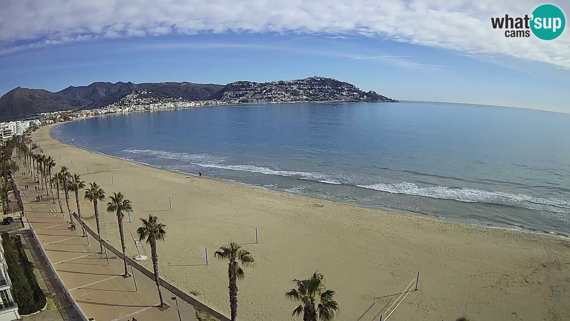 Roses camera en vivo playa Costa Brava- Hotel MonteCarlo