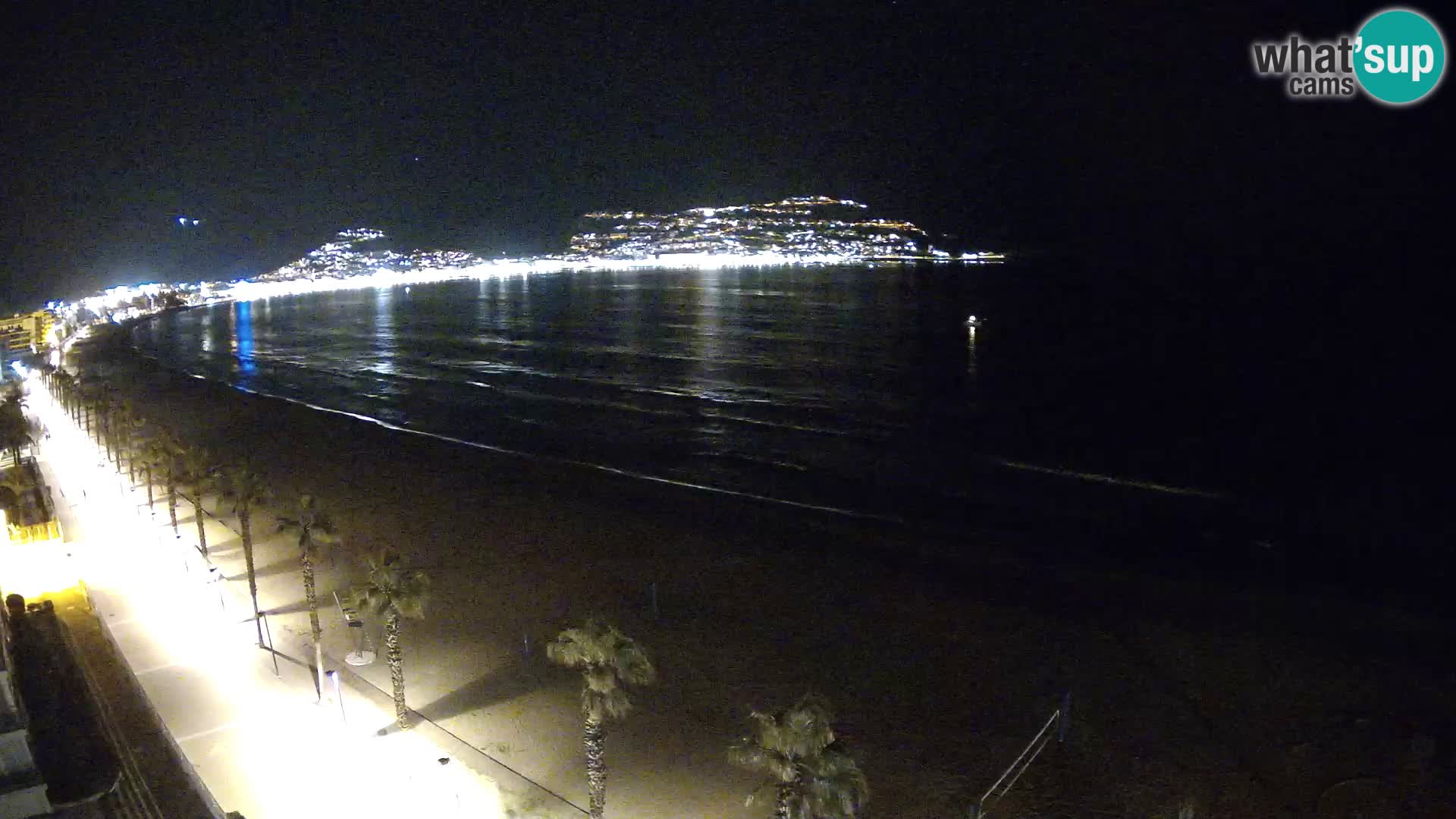 Webcam Costa Brava Roses Strand – Montecarlo Hotel livecam Spanien
